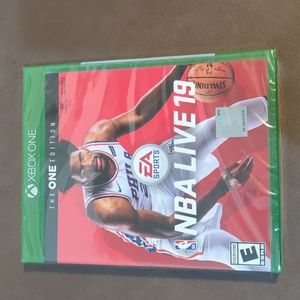 New Xbox one the one edition NBA Live 19 EA sports game 4k ultra hd NEW